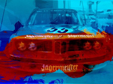 BMW Jagermeister by Naxart art print