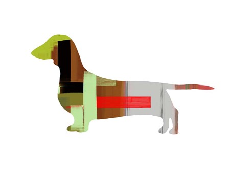 Dachshund by Naxart art print