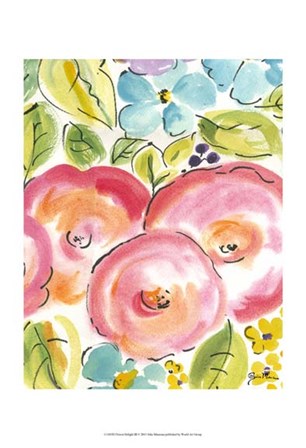Flower Delight III by Julia Minasian art print