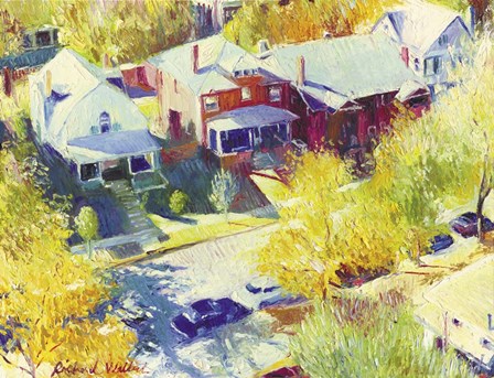 Downing Street by Richard Wallich art print