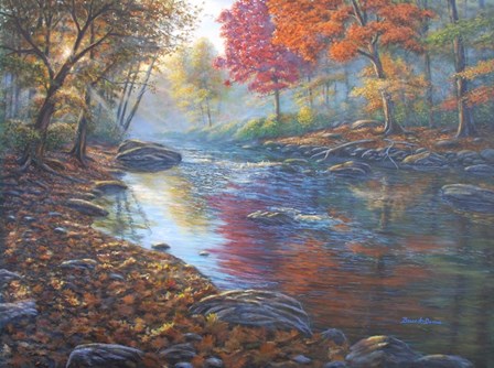 Autumn Glow by Bruce Dumas art print