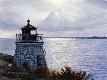 Castle Glow by Bruce Dumas art print