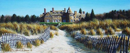 Watch Hill Mansion by Bruce Dumas art print