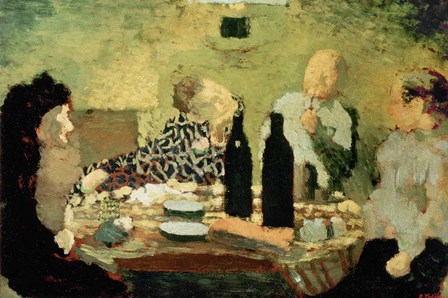 The Family After a Meal, 1891 by Edouard Vuillard art print