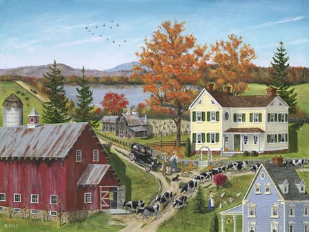 A Time to Talk by Bob Fair art print