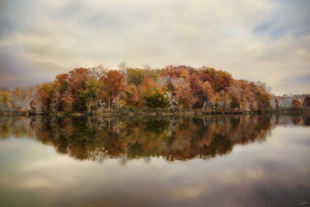 Autumn At Lake LaJoie 4 by Jai Johnson art print