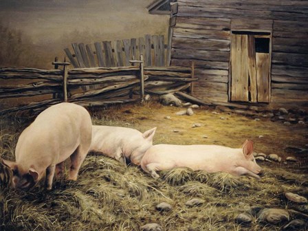 A Lazy Day by Kevin Dodds art print