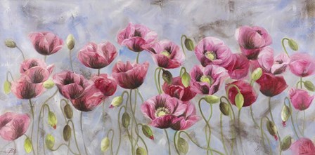 Field of Poppies by Li Bo art print