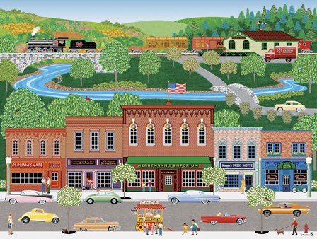 French Valley Friday by Mark Frost art print