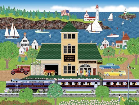 Granite Bay by Mark Frost art print