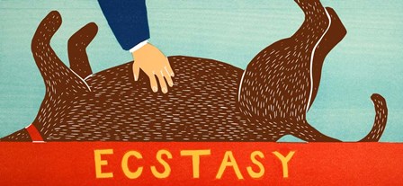 Ecstasy Choc by Stephen Huneck art print