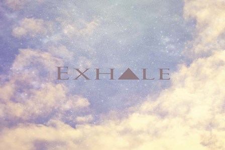 Exhale by Vintage Skies art print