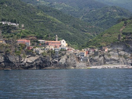 Vernazza, La Spezia, Liguria, Italy by Panoramic Images art print