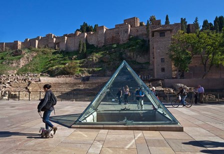 The Alcazaba, 11th Century Moorish Fortress, Spain by Panoramic Images art print