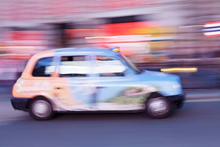 Piccadilly Circus, City of Westminster, London, England by Panoramic Images art print