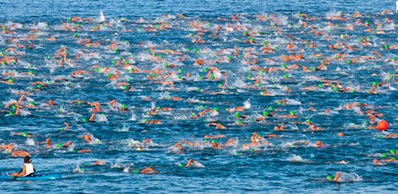 Ford Ironman World Championship, Kailua Kona, Hawaii by Panoramic Images art print