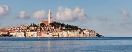 Old Town and St. Euphemia&#39;s Basilica, Rovinj, Istria, Croatia by Panoramic Images art print