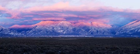 Sangre De Cristo Mountains, Taos County, New Mexico by Panoramic Images art print