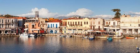 Venetian Harbour, Rethymno, Crete, Greece by Panoramic Images art print