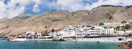 View of the Hora Sfakion, Crete, Greece by Panoramic Images art print