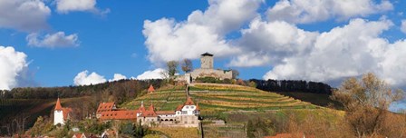 Hohenbeilstein Castle, Baden-Wurttemberg, Germany by Panoramic Images art print