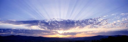 Tuscany, Italy (Rays of Sun) by Panoramic Images art print