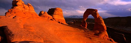 Mountains in Arches National Park, Utah by Panoramic Images art print