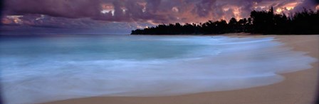 Haena Beach Storm, Hawaii, Kauai by Panoramic Images art print