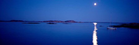 Full Moon in Bohuslan, Sweden by Panoramic Images art print