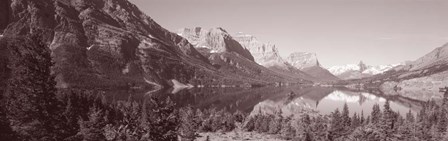 Wild Goose Island, Montana by Panoramic Images art print