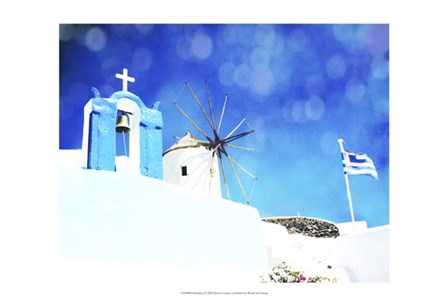 Santorini I by Sylvia Coomes art print