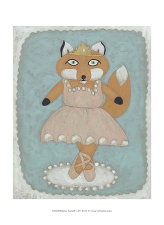 Ballerina Animal I by Chariklia Zarris art print