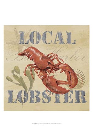 Wild Caught Lobster by Jade Reynolds art print