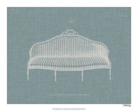 Hepplewhite Sofas IV by Hepplewhite art print