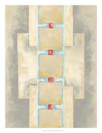 Squares in Line II by Nikki Galapon art print