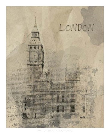 Remembering London by Irena Orlov art print