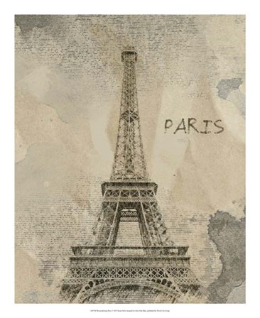 Remembering Paris by Irena Orlov art print