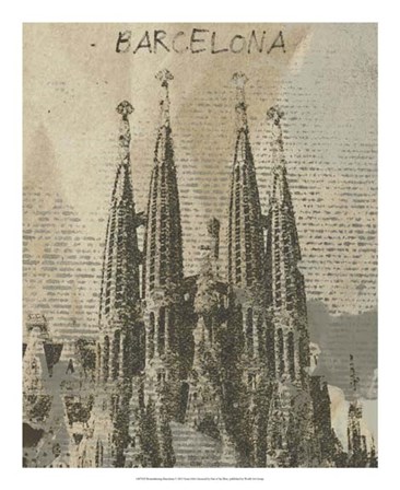 Remembering Barcelona by Irena Orlov art print