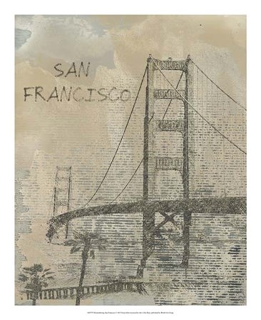 Remembering San Francisco by Irena Orlov art print