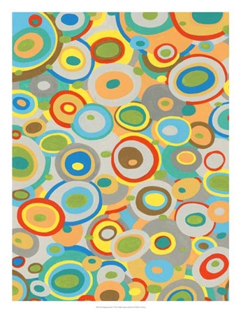 Overlapping Ovals I by Nikki Galapon art print