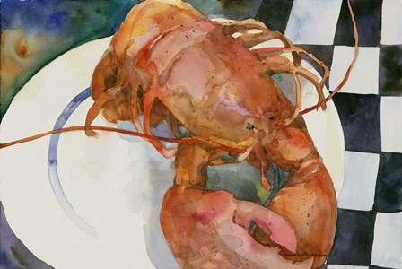 Lobster by Annelein Beukenkamp art print