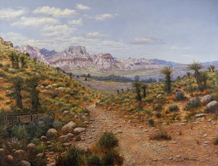 Old Spanish Trail by Bill Makinson art print