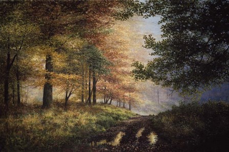 Fall In The Pines by Bill Makinson art print