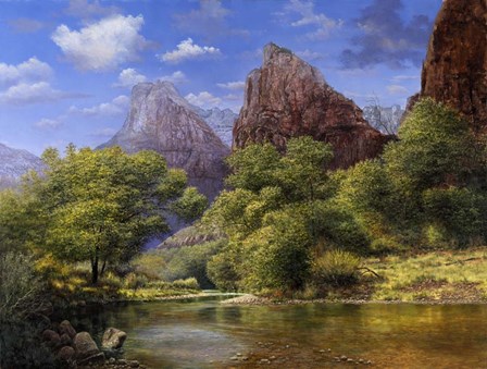 Zion by Bill Makinson art print
