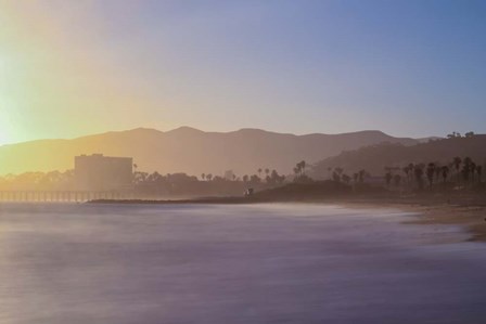 Down the Beach by Chris Moyer art print