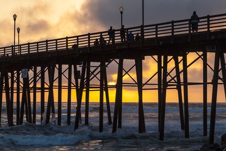 Fire Down Below by Chris Moyer art print