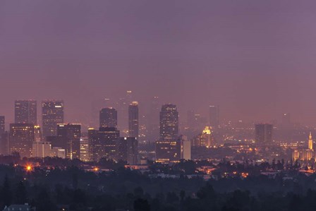 LA's Early Morning Light by Chris Moyer art print