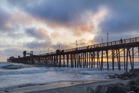 Oceanside Drama by Chris Moyer art print