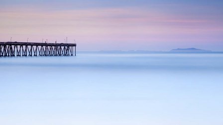 Pier View to The Islands by Chris Moyer art print
