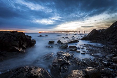 Bacara Twilight by Chris Moyer art print